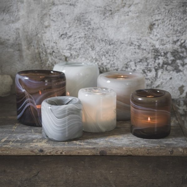 Puro Kerzenlaterne - Beige Puro Kerzenlaterne - Beige