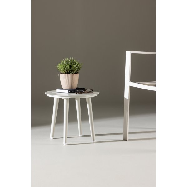 Lina Beistelltisch Ø40 cm - Beige Lina Beistelltisch Ø40 cm - Beige