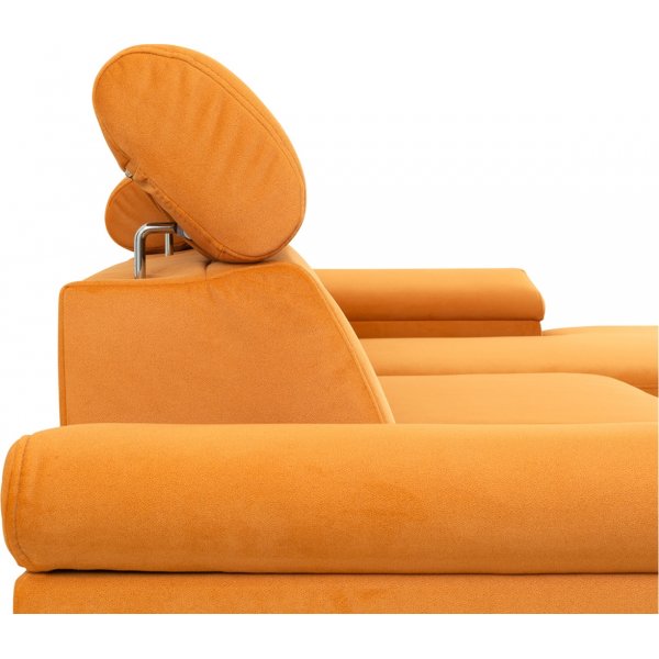 Santi Schlafsofa rechts - Orange