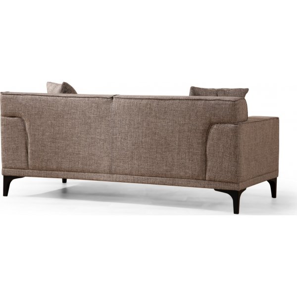 Petra 2-Sitzer-Sofa - Braun