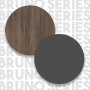 Bcherregal Bruno - Braun/Anthrazit