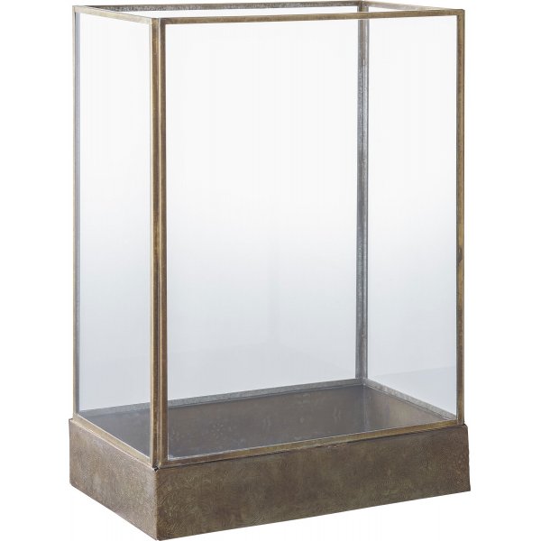 Manali-Kerzenlaterne - Antikmessing Manali-Kerzenlaterne - Antikmessing