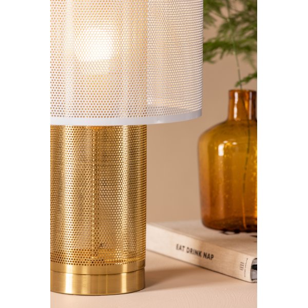 Gap Tischlampe - Wei�/Gold