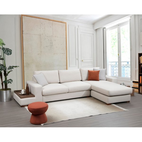 Langes Diwansofa - Beige