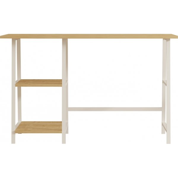 Gutes Bcherregal - Saphireiche/Wei