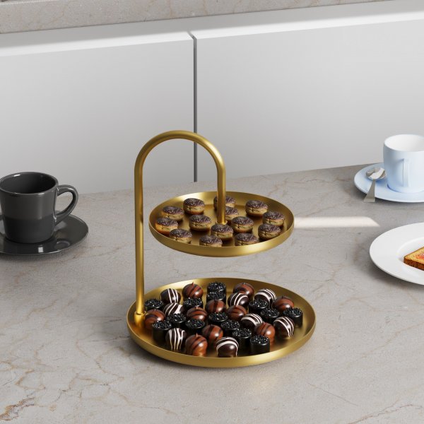 Kormen Dekoteller - Gold