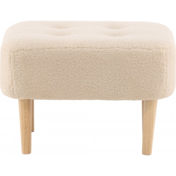 Hocker Salina - Weies Vlies