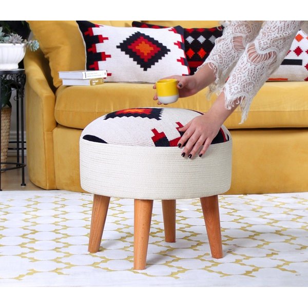 Farm Hocker - Mehrfarbig Farm Hocker - Mehrfarbig