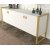 Verlorenes Sideboard - Wei/Gold