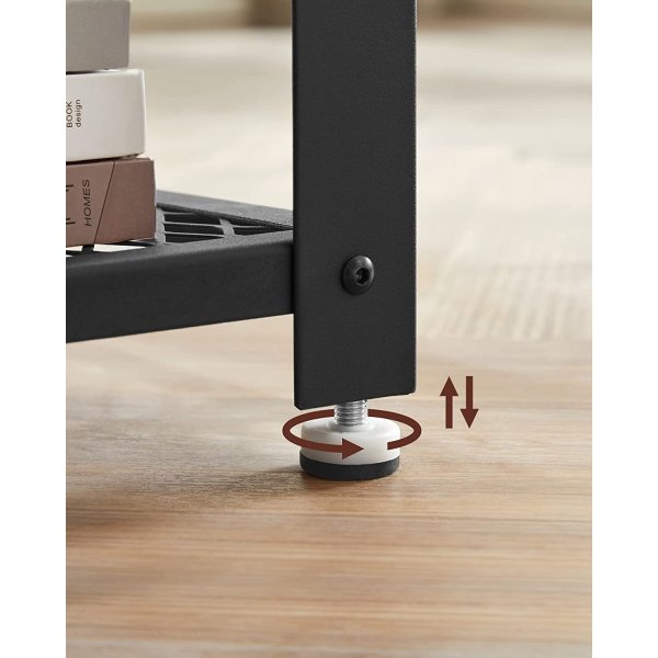 Freddie Beistelltisch 45 x 45 cm - Braun/Schwarz