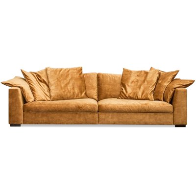 Entrance Lounge 4-Sitzer Sofa B286 cm - Frei whlbare Farbe + Mbelpflegeset fr Textilien