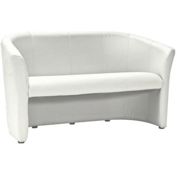 Charity 3-Sitzer-Sofa - Wei (PU)