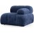 Petite 3-Sitzer-Sofa - Blau