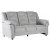 Vera 3-Sitzer-Sofa aus grauem Stoff