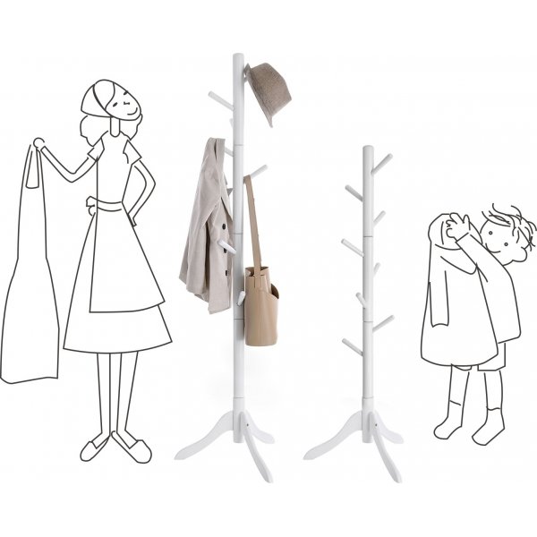 Elly Kleiderbügel - Weiß Elly Kleiderbügel - Weiß