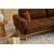 Reims 3-Sitzer-Sofa - Braun/Kupfer