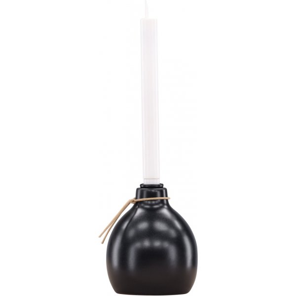 Ulricehamn LED-Kerzenständer 32 x 12 cm - Schwarz/Weiß Ulricehamn LED-Kerzenständer 32 x 12 cm - Schwarz/Weiß