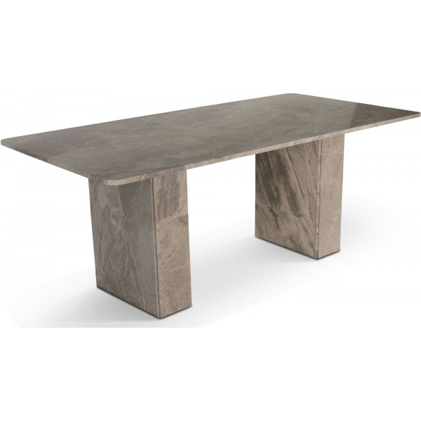 Marmortisch beige 200x100 cm - Ebene