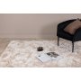 Knpfteppich Elena - Champagnerfarbener Polyester