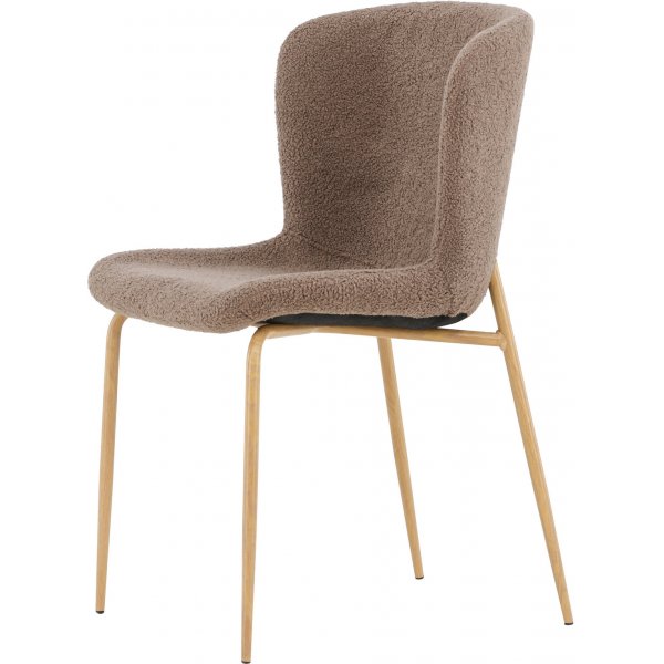 Modesto Esszimmerstuhl - Braunes Boucl