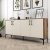 Kyiv Sideboard 180 cm - Nussbaum/Creme