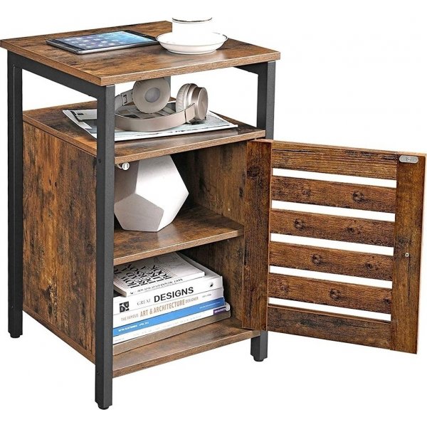 Vilgot Nachttisch - Braun/Schwarz