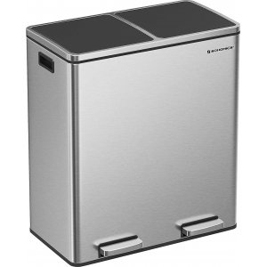 Daloa Mlleimer 60 l - Silber