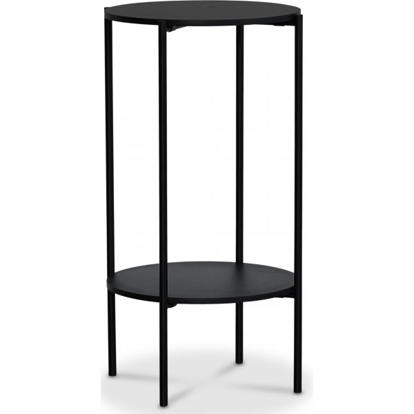 Carry Nachttisch Hhe 75 cm - Schwarzes Melamin + Fleckentferner fr Mbel