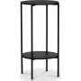 Carry Nachttisch Hhe 75 cm - Schwarzes Melamin + Fleckentferner fr Mbel