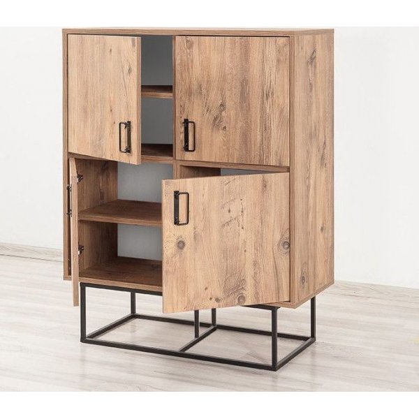 Quantum Soloschrank - Kiefer/schwarz