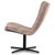 Tulpan Design Sessel - Beige (Samt)