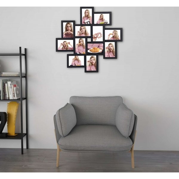 Indra Fotorahmen - Schwarz