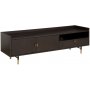Impala Mediaboard - braun gebeizte Eiche / gold