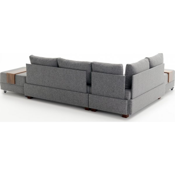 Ecksofa Fly - Grau