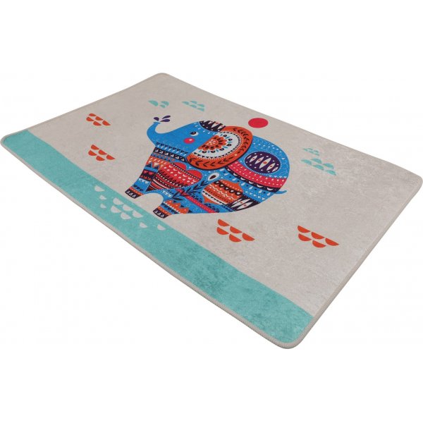 Ethnischer Badezimmerteppich Ethnischer Badezimmerteppich