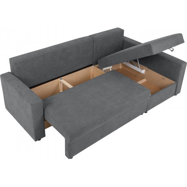 Zemek Schlafsofa - Grau Zemek Schlafsofa - Grau