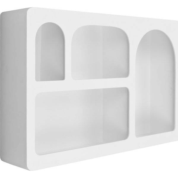 Bryne Wandregal - Weiß Bryne Wandregal - Weiß