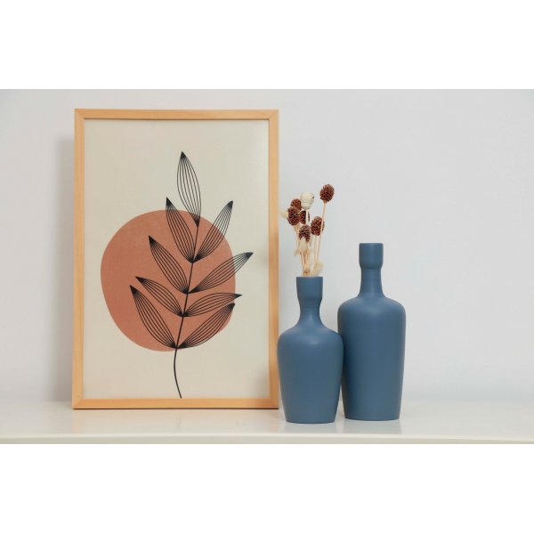 Whells Vasen-Set - Grau/Blau Whells Vasen-Set - Grau/Blau