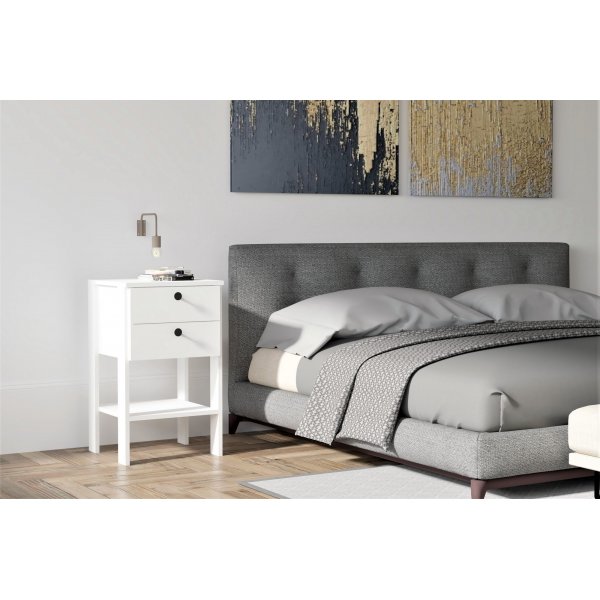 Runa Nachttische - Weiß Runa Nachttische - Weiß