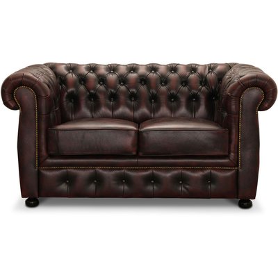Dublin 2-Sitzer-Sofa - Leder Ochsenblut