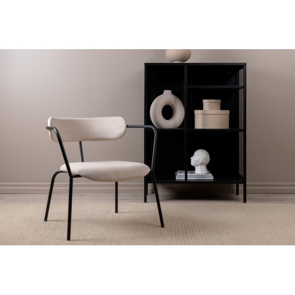 Shaun Sessel - Beige Samt Shaun Sessel - Beige Samt