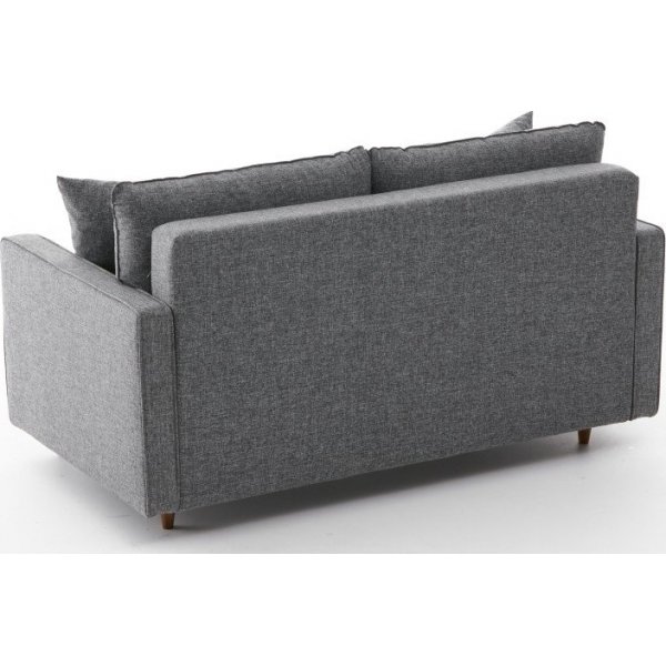 Eca 2-Sitzer-Sofa - Grau