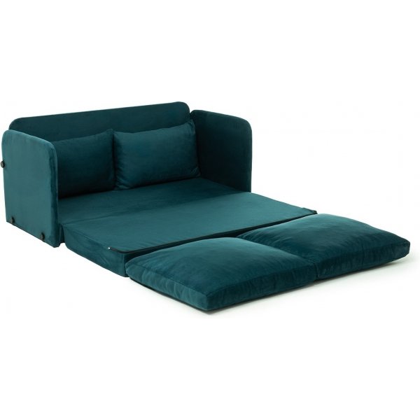 Saga 2-Sitzer-Schlafsofa XL - Petroleumgrün Saga 2-Sitzer-Schlafsofa XL - Petroleumgrün