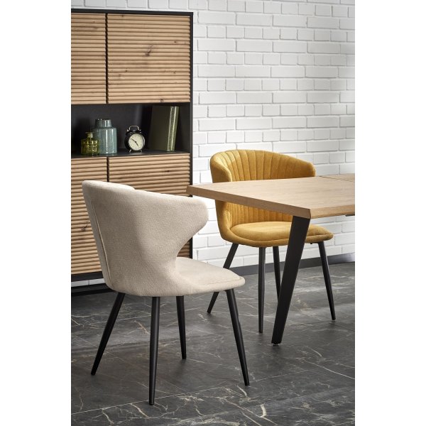 Horst Esstisch 150-210 x 90 cm - Eiche/schwarz Horst Esstisch 150-210 x 90 cm - Eiche/schwarz