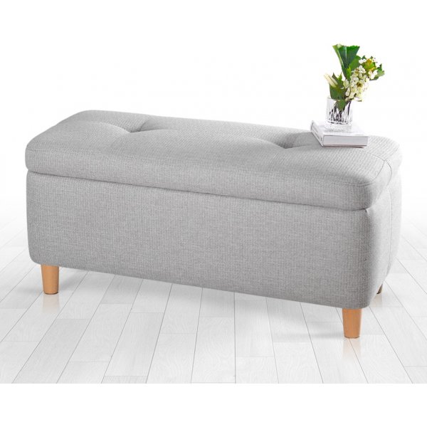 Rocio Pouf - Hellgrau Rocio Pouf - Hellgrau