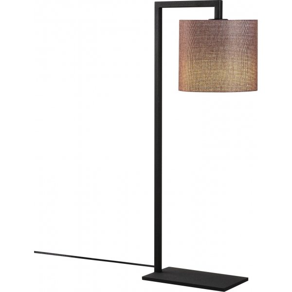 Profile Tischlampe - Braun/Schwarz