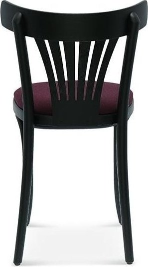 Nr. 788 Esszimmerstuhl mit Fcherrcken - Optionale Farbe von Rahmen und Polsterung