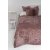 Cia Tagesdecke Doppelbett 260 x 260 cm - Rosa Samt