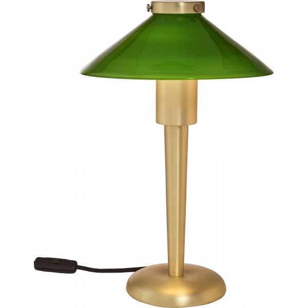 August Tischlampe - Gr�n - 34 cm
