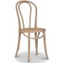 Lebensmittelgruppe Skagen; runder Esstisch 120 cm - wei / braun gebeizte Eiche mit 4 Danderyd No.18 Sthlen Whitewash